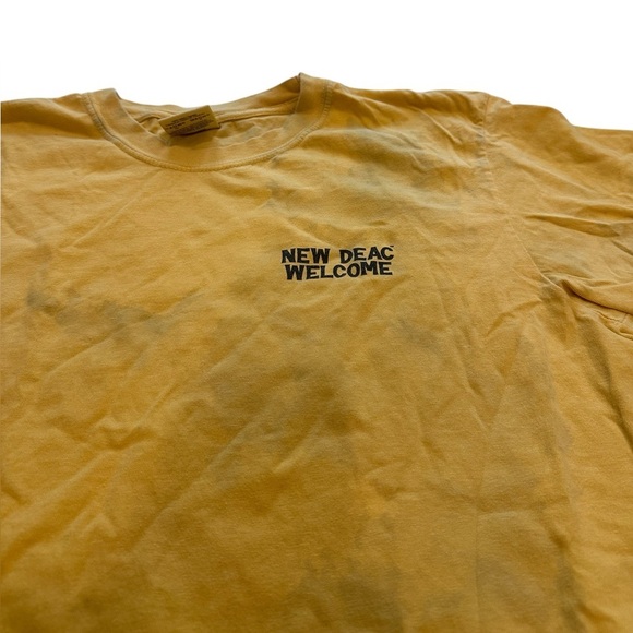 Comfort Colors Wake Forest University Student Advisor Yellow T-Shirt Unisex L - Picture 7 of 8